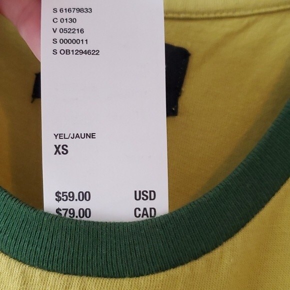 NWT URBAN OUTFITTERS HADLEY COTTON SLEEVELESS SHIFT DRESS CONTRAST TRIM SIZE XS - Picture 4 of 10